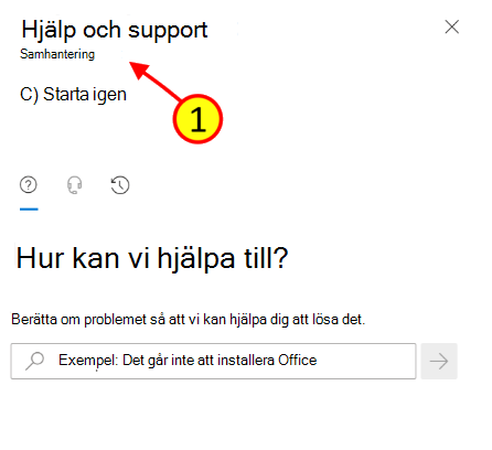 Skärmbild som visar fönstret Hur kan vi hjälpa till i Intune administrationscenter.