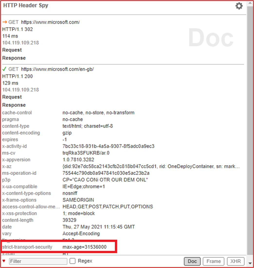 Screenshot shows evidence through the Qualys SSL Labs tool or other tools and web browser add-ins