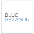 Logotyp för Blue Hexagon för Network.