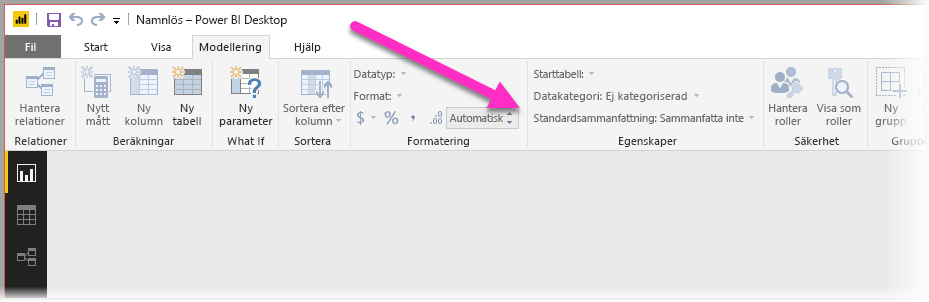 Screenshot showing the Summarization field with Don't summarize selected.
