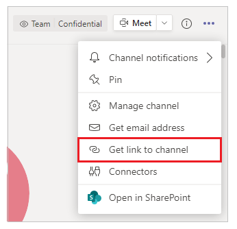 Hämta länk till kanalen Hämta länk till kanalen.