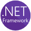Den här bilden visar logotypen för ASP.NET Framework