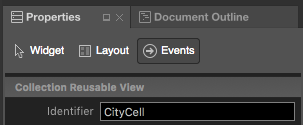 Set the Identity to CityCell