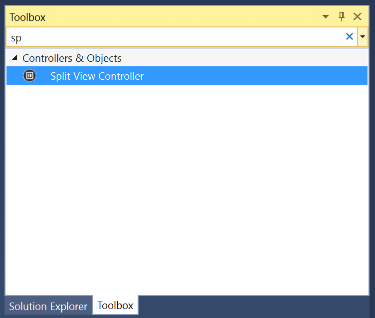 A Split View Controller