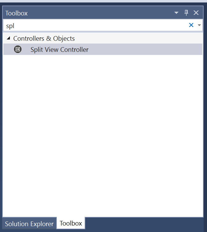A Split View Controller