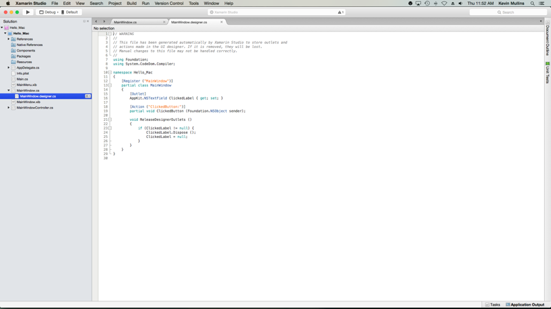 Synchronizing Changes with Xcode Synchronizing Changes with Xcode