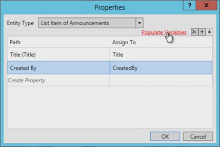 Figure 7. Extracting values from list items
