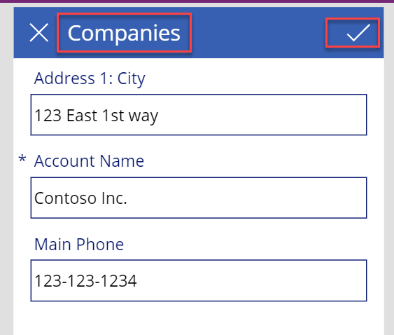Screenshot of the create new account window.
