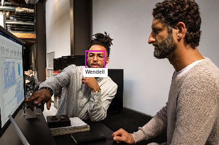 En person identifierad som ”Wendell”
