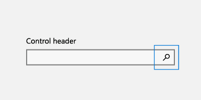 autosuggest-narratör fokus på sökning