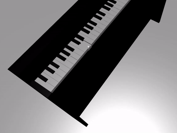 Interaktiva pianotangenter