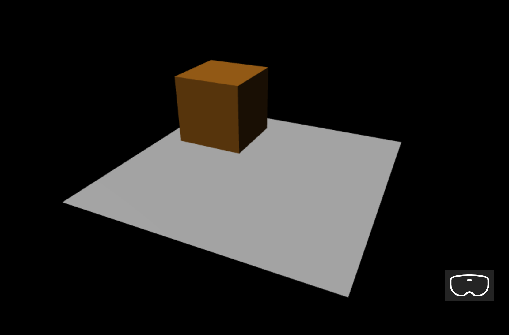 WebXR-scen