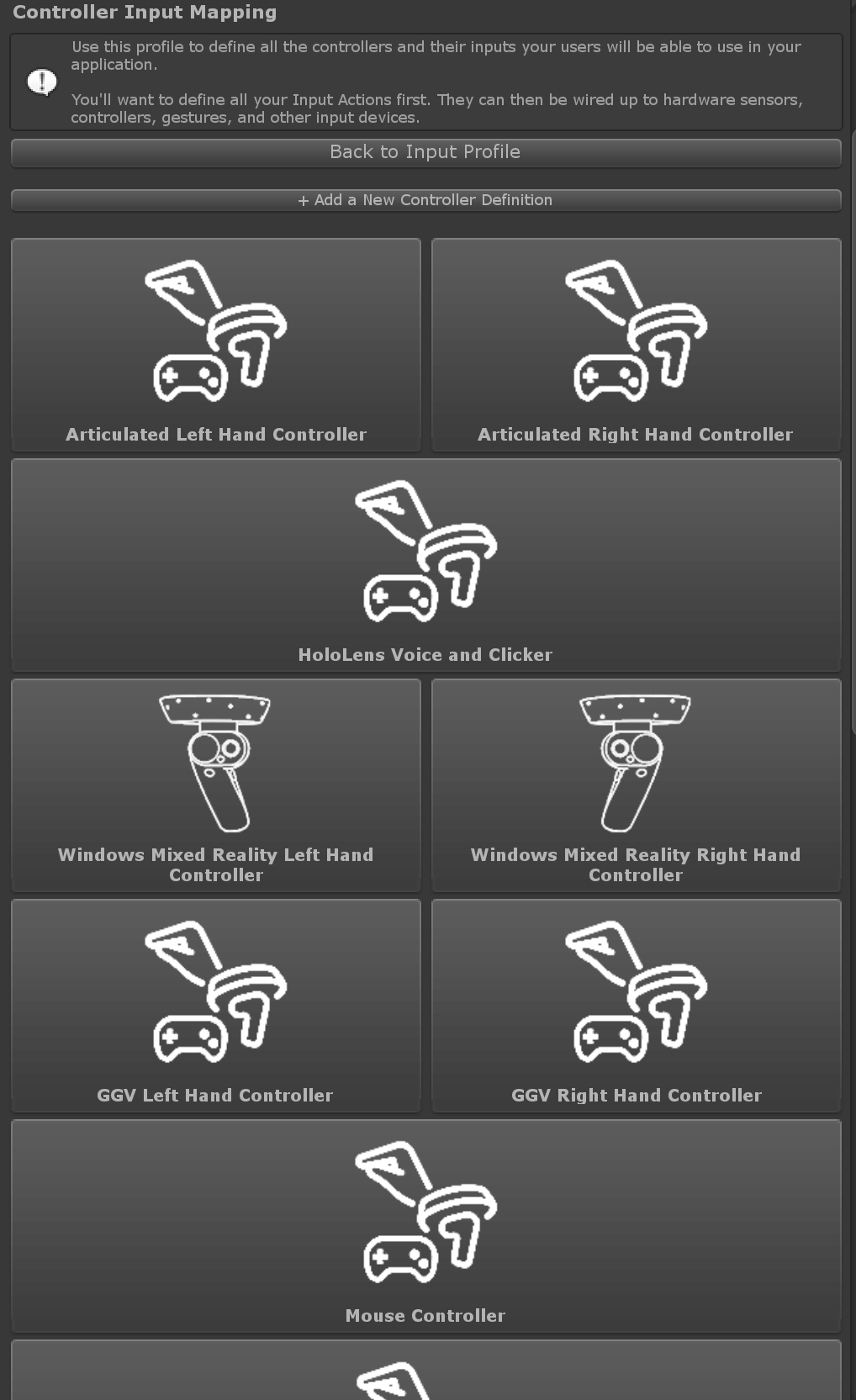 Mappningsprofil för indata