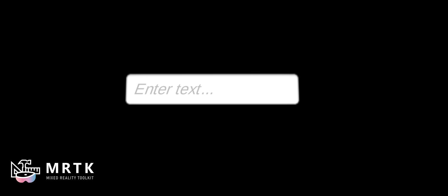 Bild som visar ett indatafält, say-it-etikett