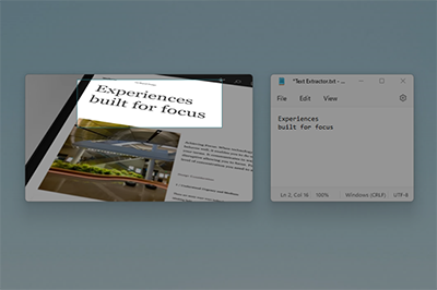 Textextraherarens ikon