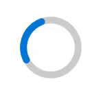 Kort video som visar beteendet för förloppsringskontrollen.