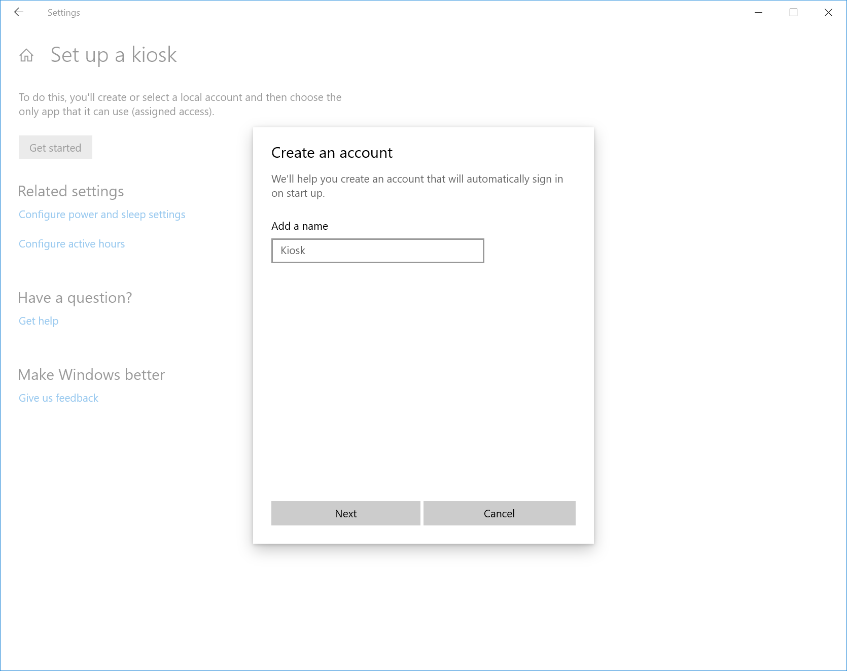 set up a kiosk set up a kiosk.