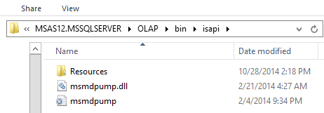 Folder structure of MSMDPUMP files Folder structure of MSMDPUMP files