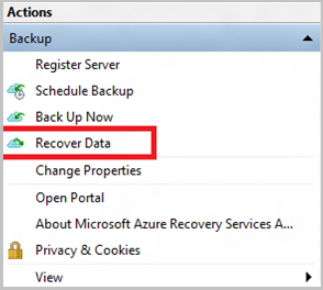 Recover Data