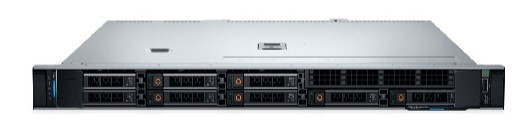 Photograph of the Dell PowerEdge R360 front panel.
