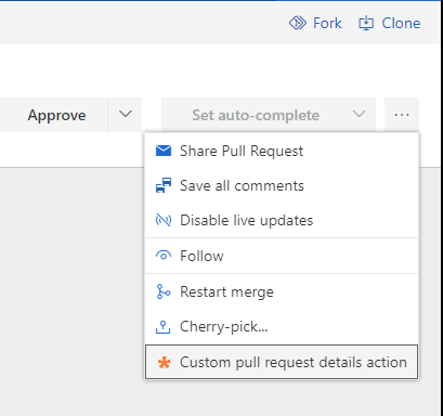 Git Pull Request Actions