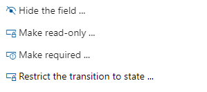 Actions, restrict a transaction based on State and membership.