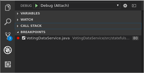 Debug (Attach) Configuration