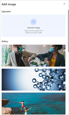 เลือกภาพพื้นหลังสำหรับส่วนหัว เลือกภาพพื้นหลังสำหรับส่วนหัว