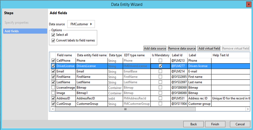 Data Entity Wizard 2.