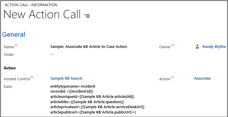 New action call to associate KB article to case New action call to associate KB article to case.