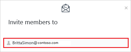Invite Users Screenshot that shows the Invite Users.
