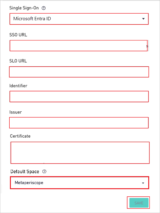 Screenshot that shows the "Security" dialog with selected settings.