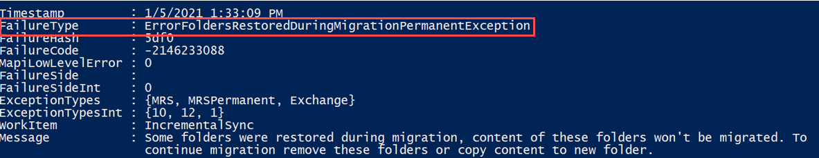 Restored Deleted Public Folders From Dumpster Cause A Migration Batch ...