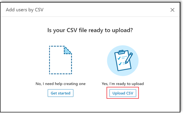 linkedin-learning-csv-upload-screen