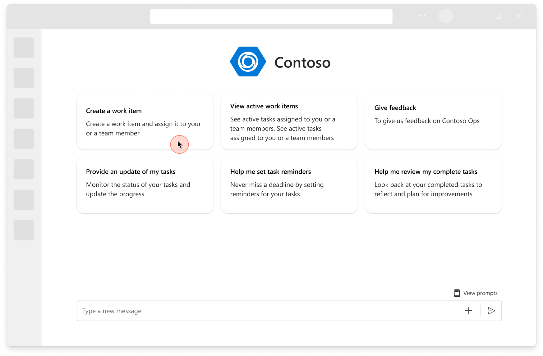 A screenshot of zero prompt