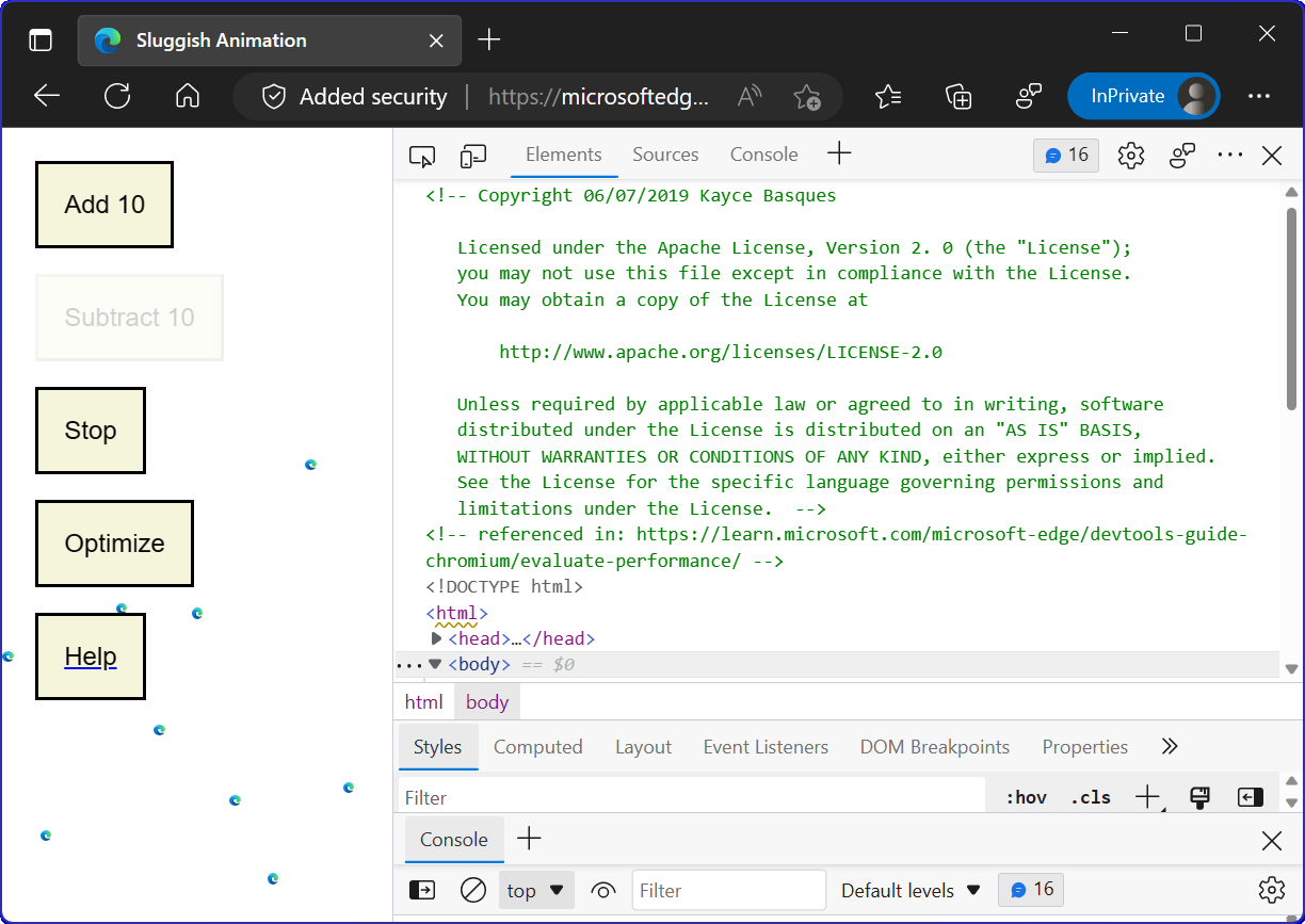 Get started analyzing runtime performance - Microsoft Edge Development  Microsoft Learn