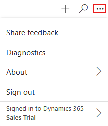 ตัวเลือกเพิ่มเติมที่พร้อมใช้งานในแอปการขาย