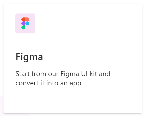 เลือก Figma จากตัวเลือกที่มีอยู่