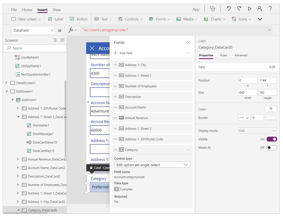 OptionSet พร้อมชื่อรูปแบบใหม่
