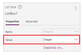 ค่ากล่องรายการ ค่ากล่องรายการ