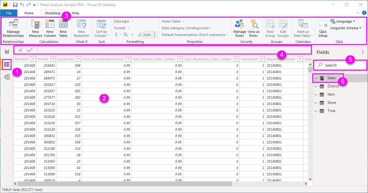 How To Open Data View In Power Bi