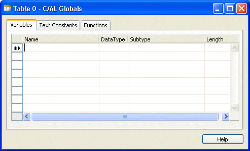 NAV_ADG_8_Table_31 C/AL Globals window
