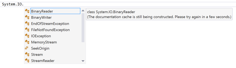 Reduced number of IO classes available in a PCL
