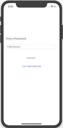 A button was added called TranslateButton to the Content View Hierarchy