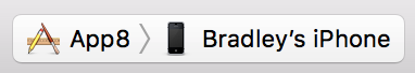 Select an Xcode build scheme Select an Xcode build scheme