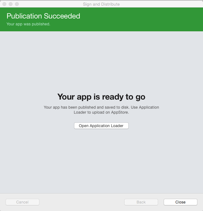Uploaded to iTunes Connect via the Application Loader