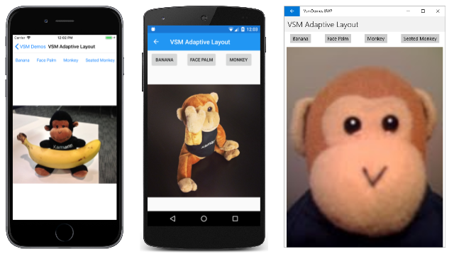 VSM adaptive layout - portrait VSM Adaptive Layout: Portrait