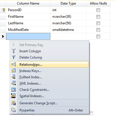 Create tables (Database Engine) - SQL Server | Microsoft Learn Create Tables (Database Engine) - Sql Server | Microsoft Learn