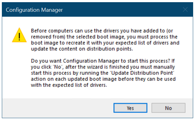 Add drivers to Windows PE step 3.