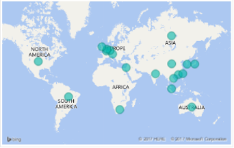 Windows IoT Distributors Regional Map